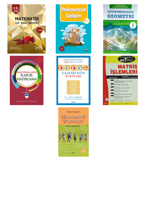 12. Sınıf Matematik Çek - Kopar Fasikülleri 4... +6 Adet Eğitim Kitabı