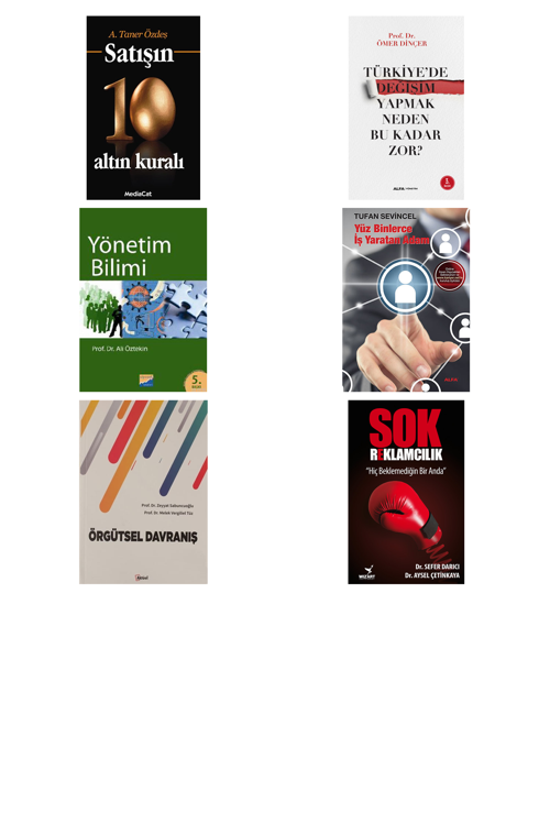 Satışın 10 Altın Kuralı... +5 Adet İş Dünyası Kitabı