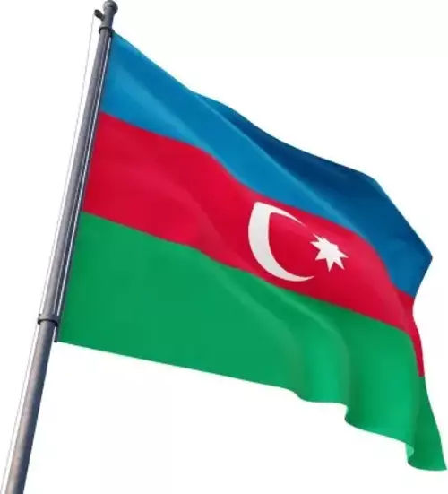 Azerbaycan Devleti Gönder Bayrağı 100x150