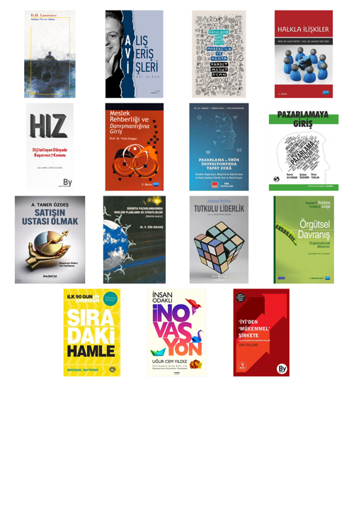 Adaları Seven Adam... +14 Adet İş Dünyası Kitabı
