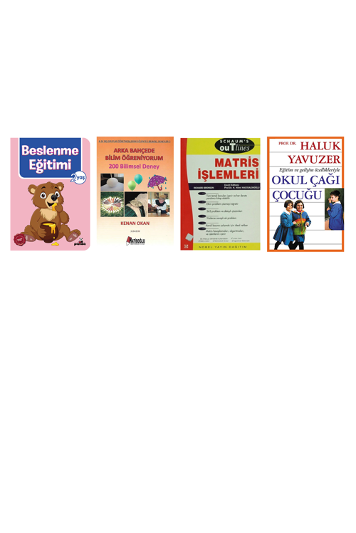 2 Yaş Beslenme Eğitimi... +3 Adet Eğitim Kitabı