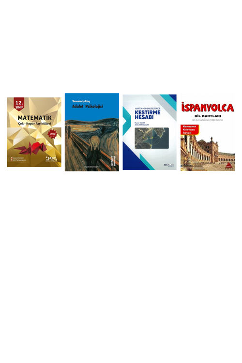 12. Sınıf Matematik Çek - Kopar Fasikülleri 4... +3 Adet Eğitim Kitabı