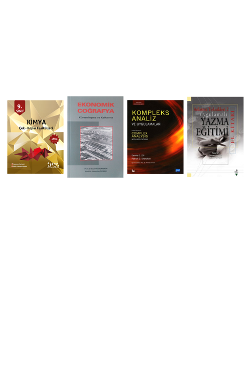 9. Sınıf Kimya - Çek Kopar Fasikülleri 4 Eta... +3 Adet Eğitim Kitabı