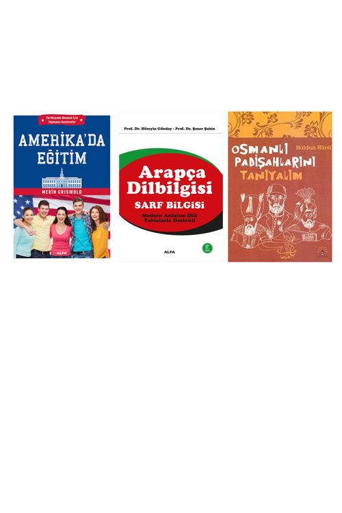 Amerika'Da Eğitim... +2 Adet Eğitim Kitabı