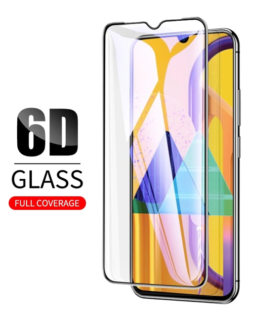 Samsung Galaxy M17 Ekran Koruyucu 6D Kırılmaz Cam - Extra Darbe Emici Etkin Koruma - Ekranı Tam Kaplar