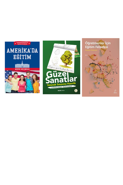 Amerika'Da Eğitim... +2 Adet Eğitim Kitabı