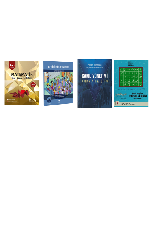 12. Sınıf Matematik Çek - Kopar Fasikülleri 4... +3 Adet Eğitim Kitabı