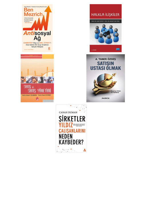Antisosyal Ağ... +4 Adet İş Dünyası Kitabı