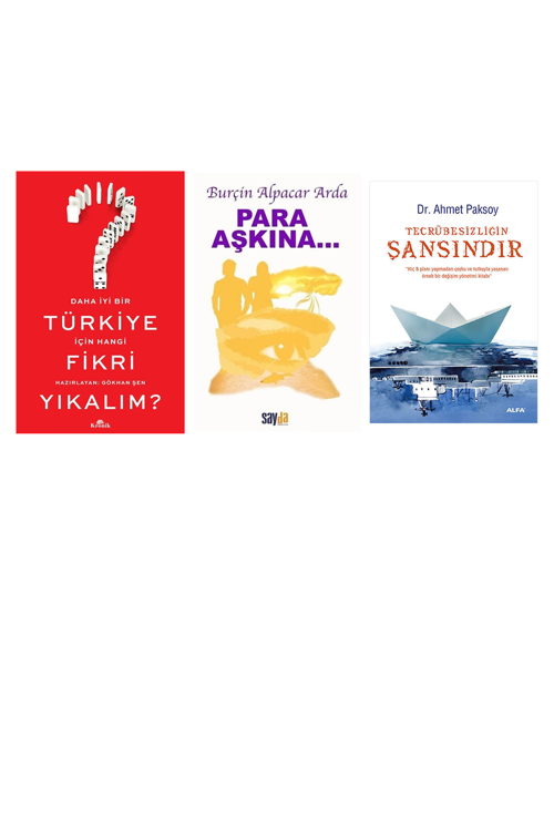 Daha İyi Bir Türkiye İçin Hangi Fikri Yıkalım... +2 Adet İş Dünyası Kitabı