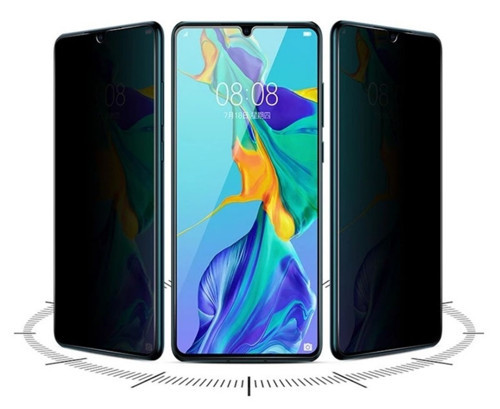Samsung Galaxy XCover7 Hayalet Ekran Koruyucu 9D Kırılmaz Cam Gizlilik Korumalı - Extra Darbe Koruma -Ekranı Tam Kaplar