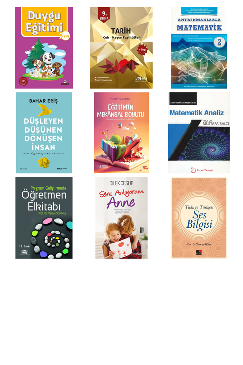 2 Yaş Duygu Eğitimi... +8 Adet Eğitim Kitabı