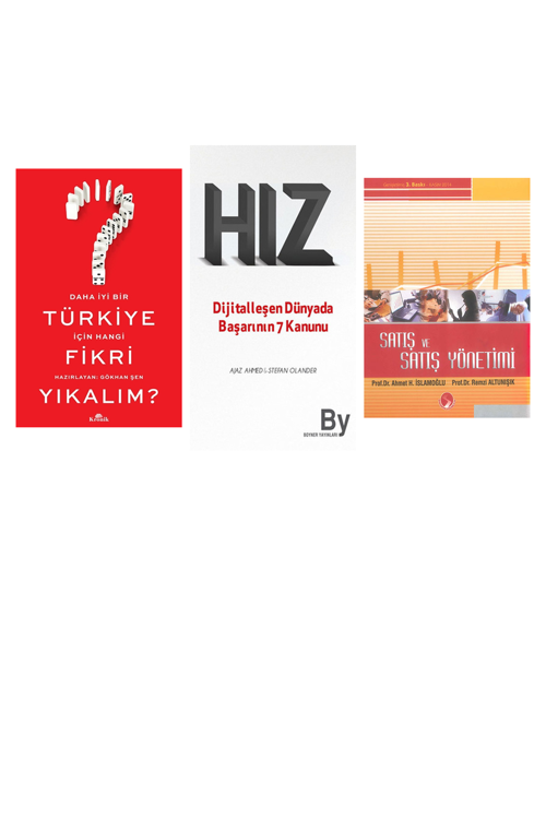 Daha İyi Bir Türkiye İçin Hangi Fikri Yıkalım... +2 Adet İş Dünyası Kitabı