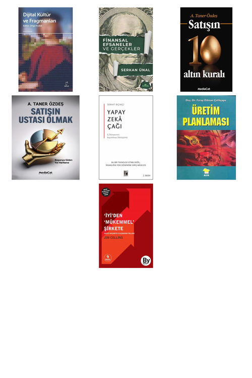 Dijital Kültür Ve Fragmanları... +6 Adet İş Dünyası Kitabı