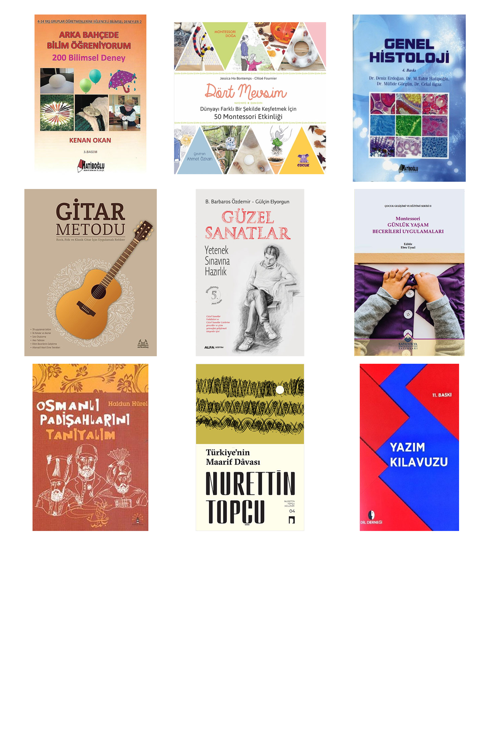 Arka Bahçede Bilim Öğreniyorum... +8 Adet Eğitim Kitabı