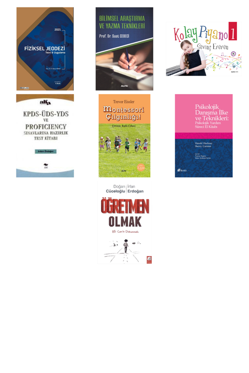 2021 Fiziksel Jeodezi... +6 Adet Eğitim Kitabı