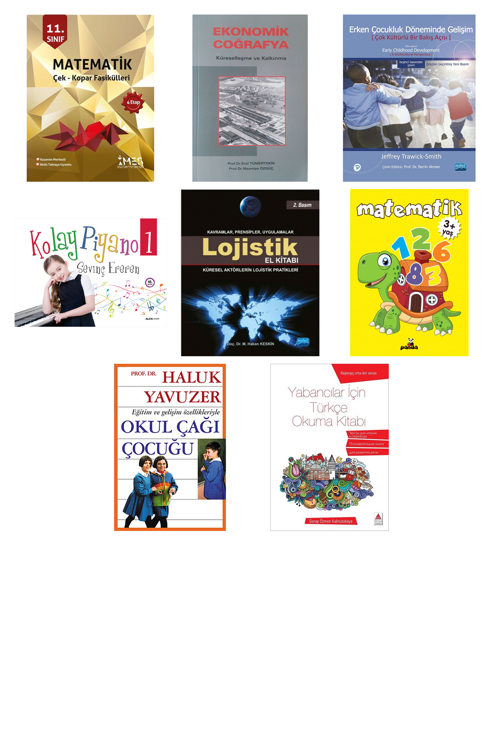 11. Sınıf Matematik Çek - Kopar Fasikülleri 4... +7 Adet Eğitim Kitabı