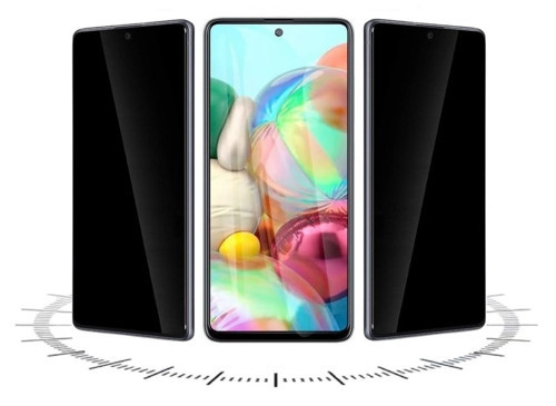 Samsung Galaxy A57 Hayalet Ekran Koruyucu 9D Kırılmaz Cam Gizlilik Korumalı - Extra Darbe Koruma - Ekranı Tam Kaplar
