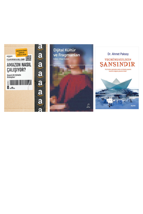 Amazon Nasıl Çalışıyor?... +2 Adet İş Dünyası Kitabı