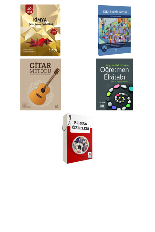 10. Sınıf Kimya Çek - Kopar Fasikülleri 4 Eta... +4 Adet Eğitim Kitabı