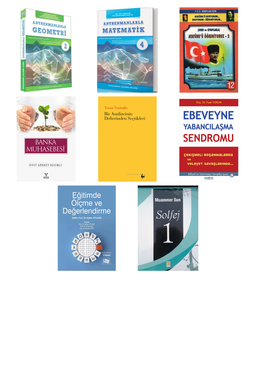 Antrenmanlarla Geometri 2... +7 Adet Eğitim Kitabı