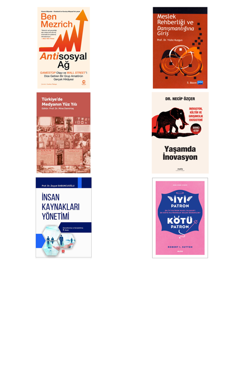 Antisosyal Ağ... +5 Adet İş Dünyası Kitabı