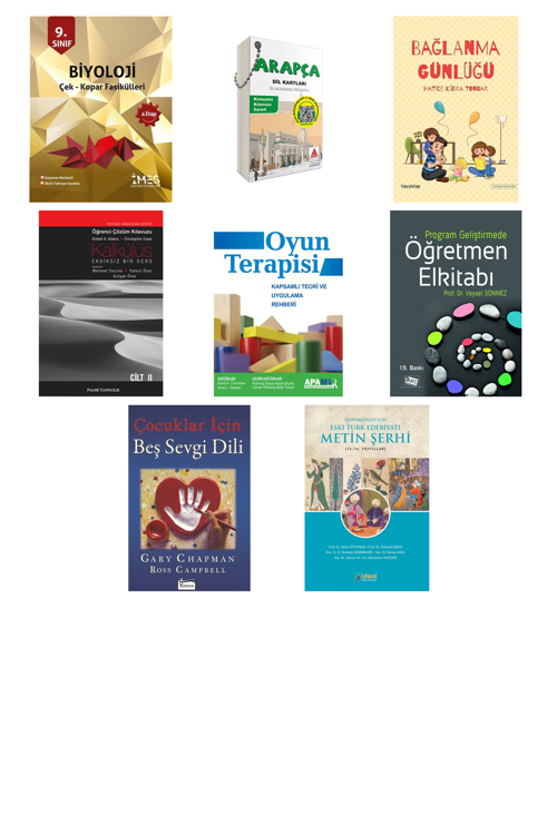 9.Sınıf Biyoloji Çek - Kopar Fasikülleri 4 Et... +7 Adet Eğitim Kitabı