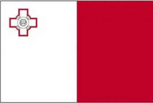Malta Devlet Gönder Bayrağı 70x105 cm