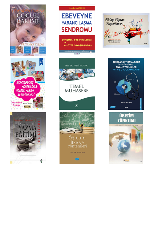 1 Yaşından 3 Yaşına Çocuk Bakımı... +8 Adet Eğitim Kitabı