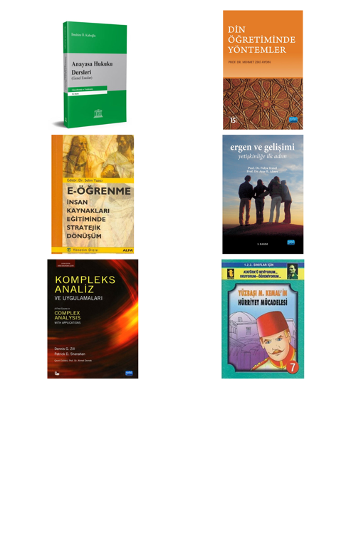 Anayasa Hukuku Dersleri... +5 Adet Eğitim Kitabı