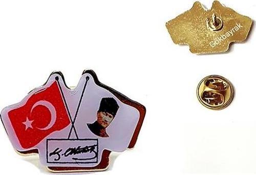 Türk Atatürk Yaka Rozeti (30'lu)
