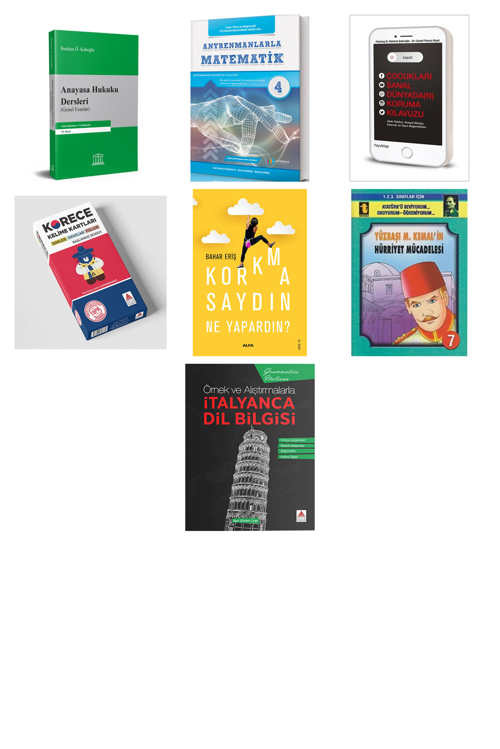 Anayasa Hukuku Dersleri... +6 Adet Eğitim Kitabı