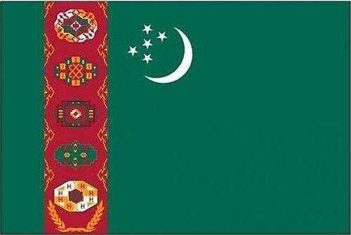 Türkmenistan Bayrağı-100x150
