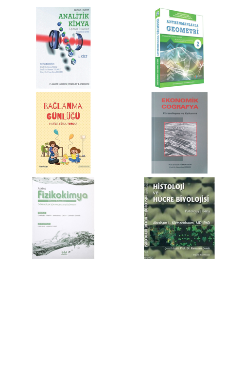 Analitik Kimya Temel İlkeler Ders Kitabı Cilt... +5 Adet Eğitim Kitabı