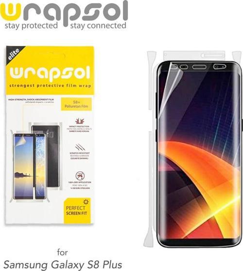 Galaxy S8 Plus ile Uyumlu Tam Kaplayan Ekran Koruyucu (Out)