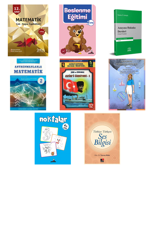 12. Sınıf Matematik Çek - Kopar Fasikülleri 4... +7 Adet Eğitim Kitabı
