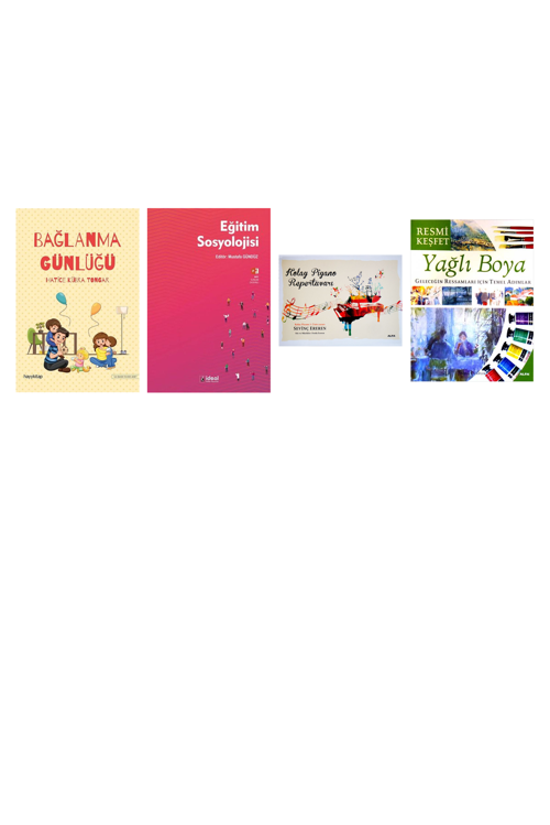 Bağlanma Günlüğü... +3 Adet Eğitim Kitabı