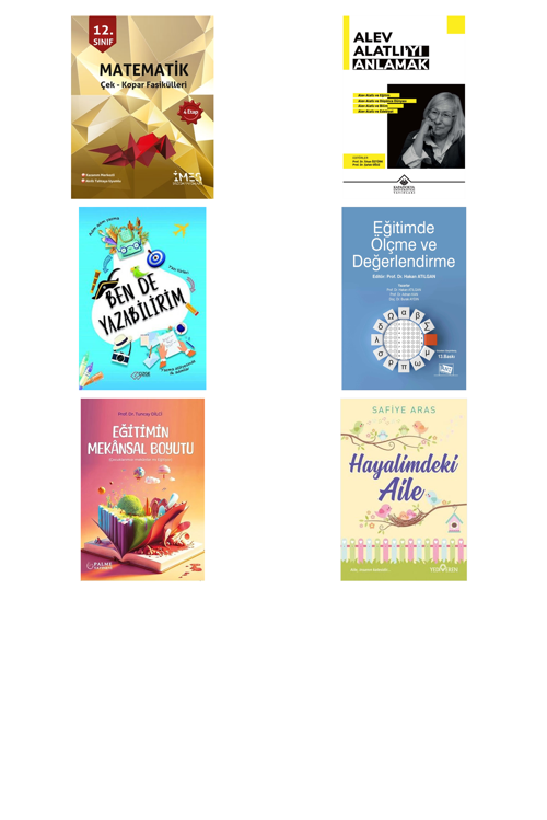 12. Sınıf Matematik Çek - Kopar Fasikülleri 4... +5 Adet Eğitim Kitabı
