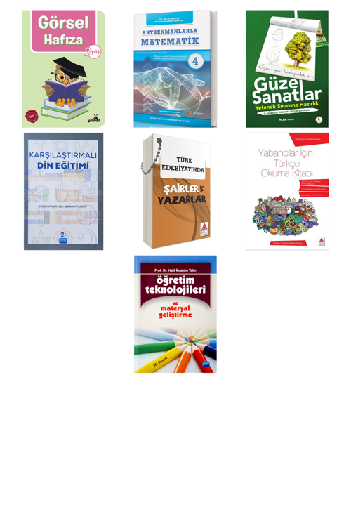 2 Yaş Görsel Hafıza... +6 Adet Eğitim Kitabı