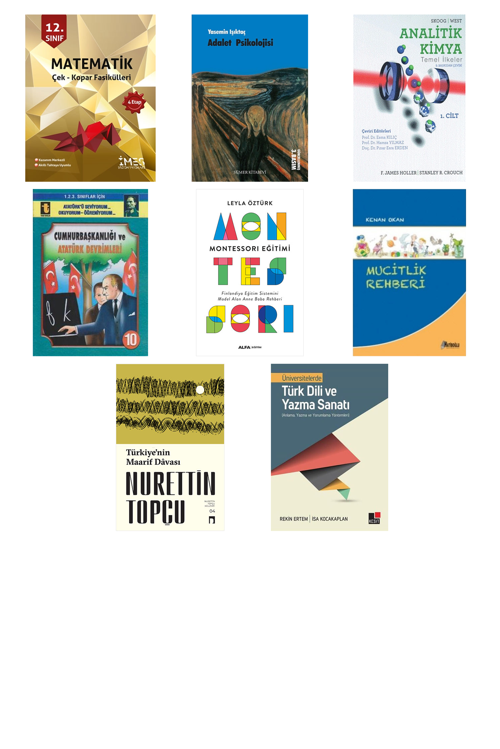 12. Sınıf Matematik Çek - Kopar Fasikülleri 4... +7 Adet Eğitim Kitabı
