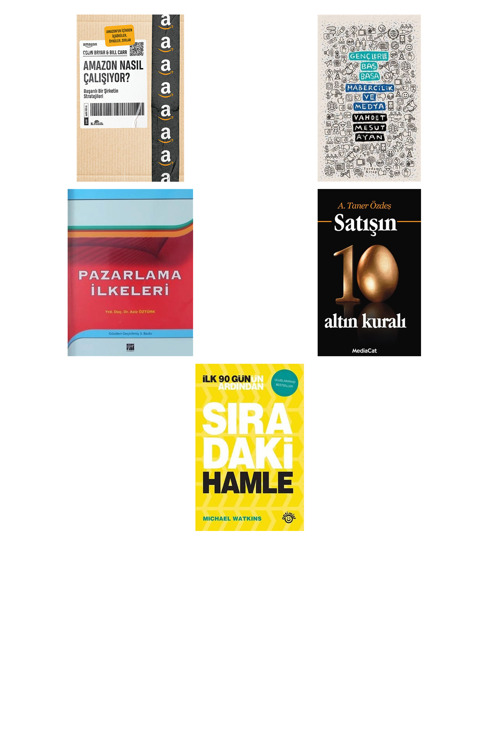 Amazon Nasıl Çalışıyor?... +4 Adet İş Dünyası Kitabı