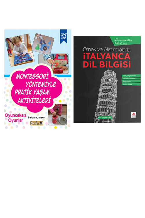 Montessori Yöntemiyle Pratik Yaşam Aktivitele... +1 Adet Eğitim Kitabı