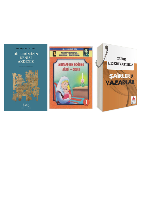 Dillerimizin Denizi Akdeniz... +2 Adet Eğitim Kitabı