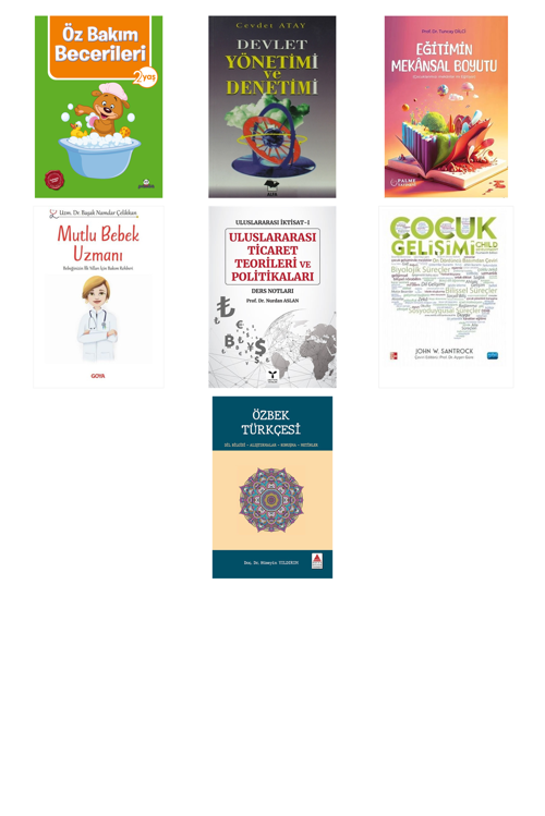 2 Yaş Öz Bakım Becerileri... +6 Adet Eğitim Kitabı