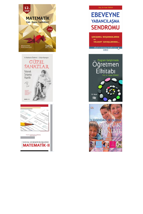 12. Sınıf Matematik Çek - Kopar Fasikülleri 4... +5 Adet Eğitim Kitabı