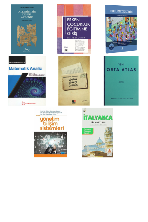 Dillerimizin Denizi Akdeniz... +7 Adet Eğitim Kitabı