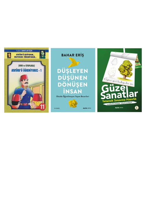 Atatürk’Ü Öğreniyoruz - 1 (Soru Ve Cevaplarla... +2 Adet Eğitim Kitabı