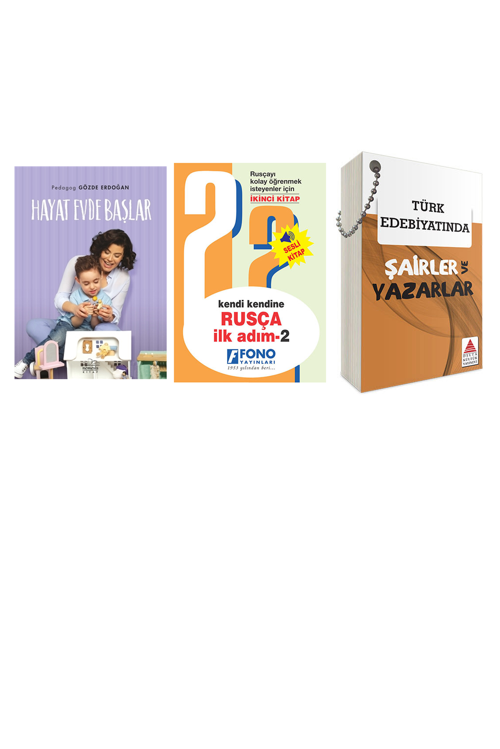 Hayat Evde Başlar... +2 Adet Eğitim Kitabı