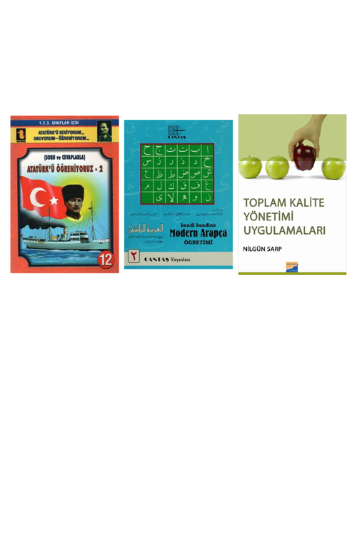 Atatürk’Ü Öğreniyoruz -2 (Soru Ve Cevaplarla)... +2 Adet Eğitim Kitabı