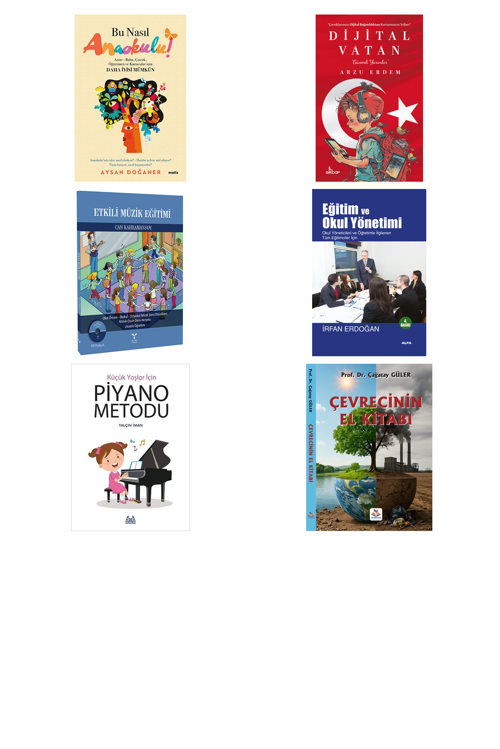 Bu Nasıl Anaokulu!... +5 Adet Eğitim Kitabı