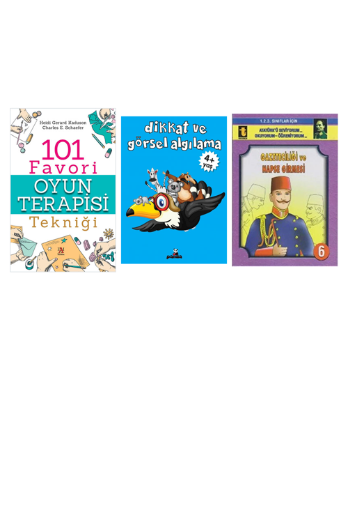 101 Favori Oyun Terapisi Tekniği... +2 Adet Eğitim Kitabı
